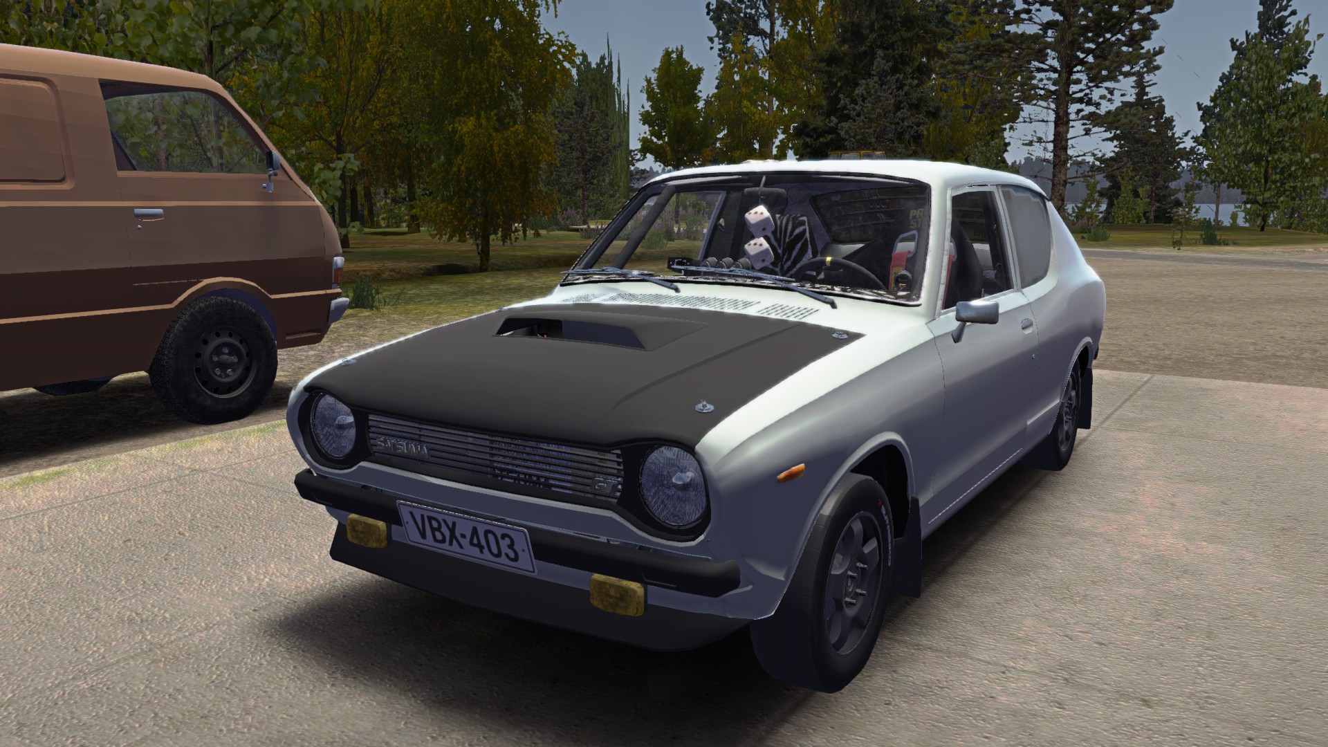 My Summer Car "Сохранение - серая гоночная сатсума 200км/ч"