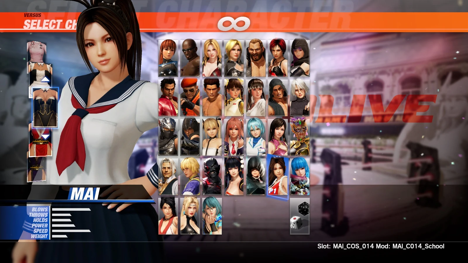 Dead or Alive 6 "Mai&Kula School Uniform"