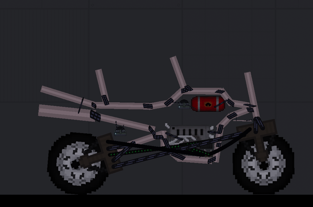 People Playground "Выдуманный питбайк XEAS Q1"