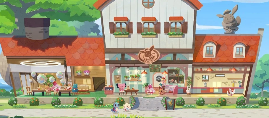 Анонсирован выход условно-бесплатной игры Pokemon Cafe Mix для Switch, iOS и Android