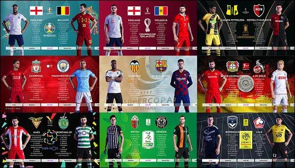 PES 2020 "Menu Server v3.0"