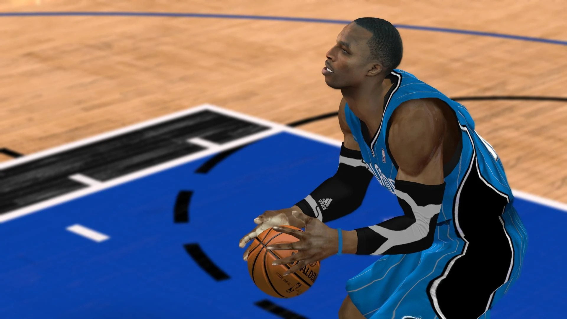 NBA 2K12 "Shadow Mode With Real Muscles and Sweat"