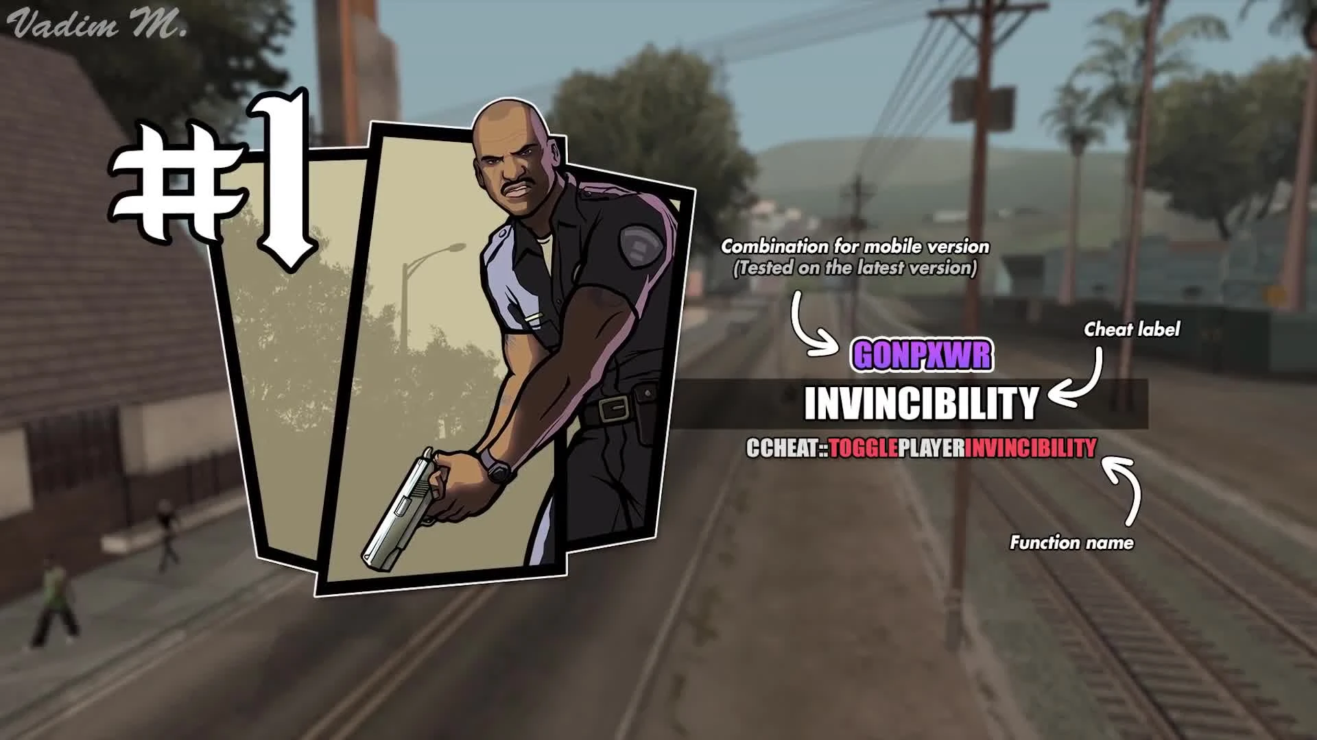 В мобильной версии GTA: San Andreas нашли новые читы