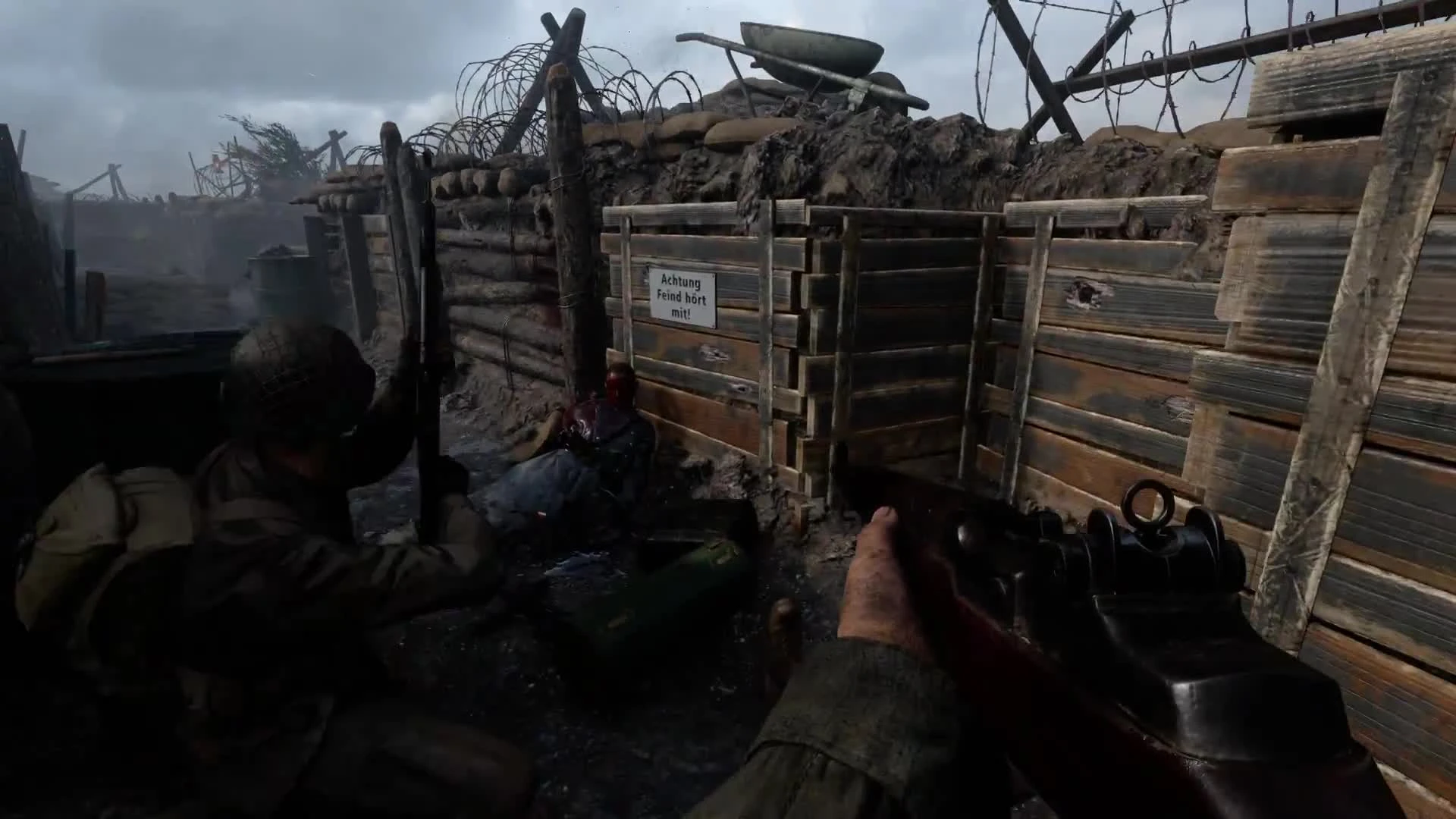 Call of Duty: WWII - мод убирает пользовательский интерфейс