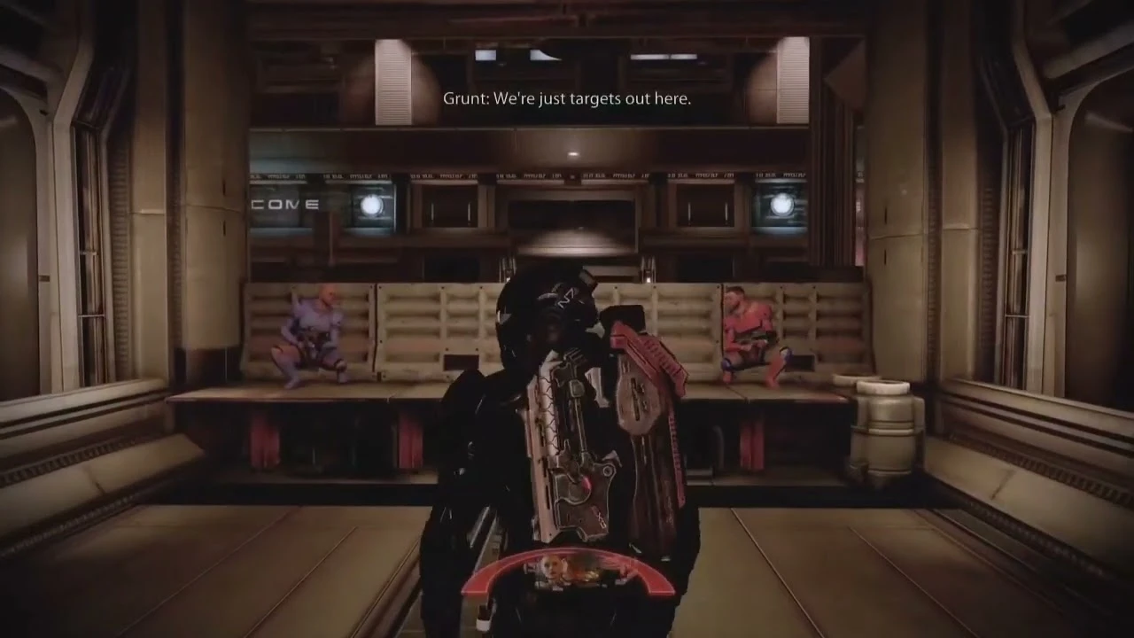 Представьте, что Гаррус мог слить всю вселенную, просто убив Шепарда, когда не знал, что это Шепард