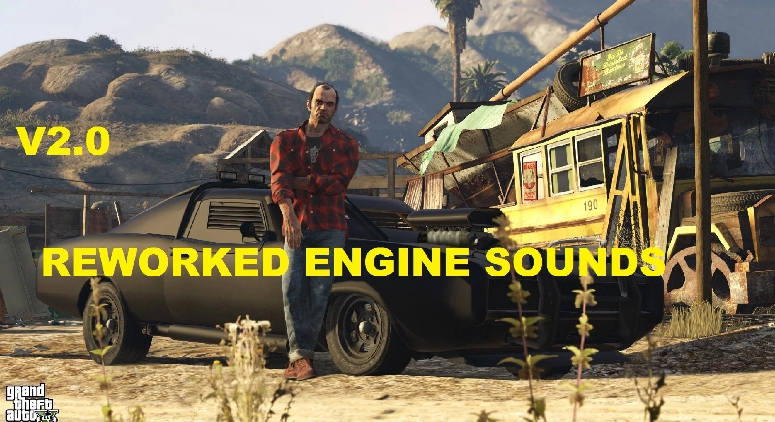 GTA 5 "Reworked Engine Sounds 2.1"