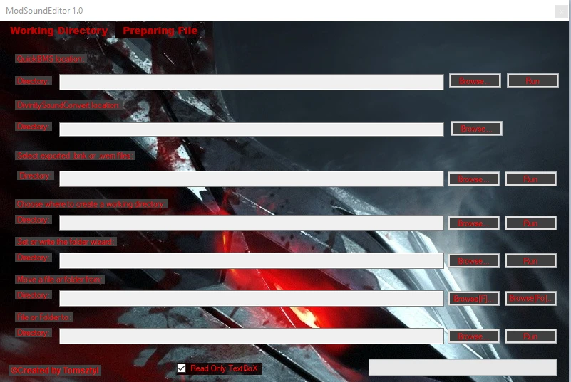 Witcher 3 "Редактор саундтрека"