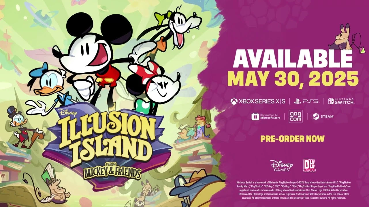 Платформер Disney Illusion Island выйдет на ПК и консолях с новым контентом и улучшенной графикой