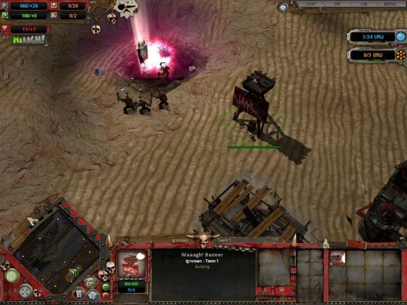 Warhammer 40,000: Dawn Of War - Dark Crusade "Карта - Utah"