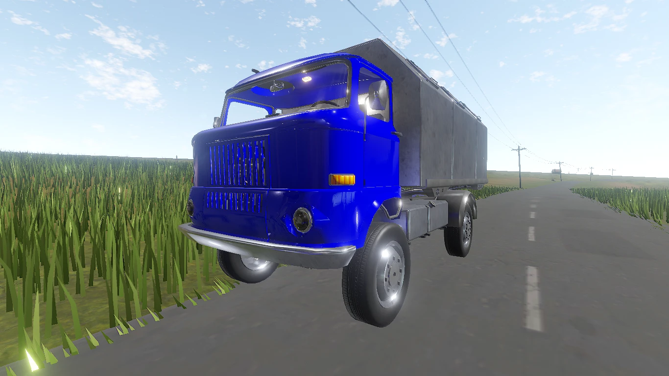 The Long Drive "Сохранение - синий дом на колёсах"