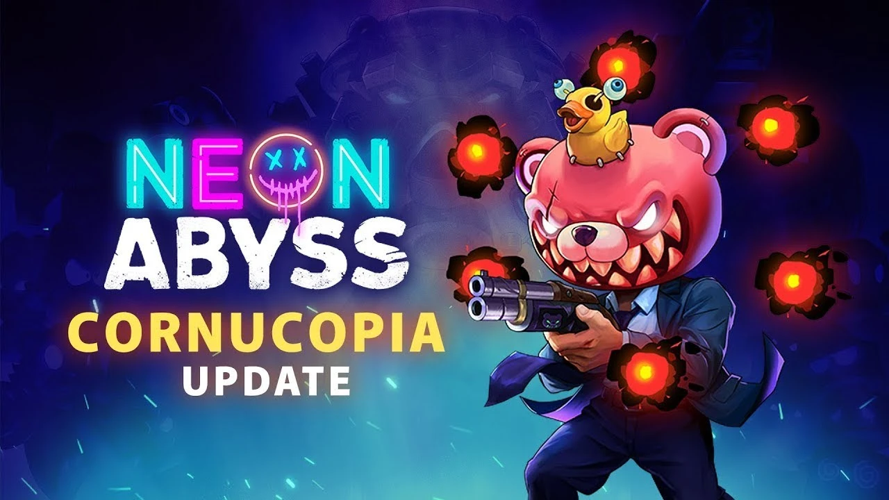 Для Neon Abyss вышло обновление "Рог изобилия", с новыми боссами, оружием и предметами