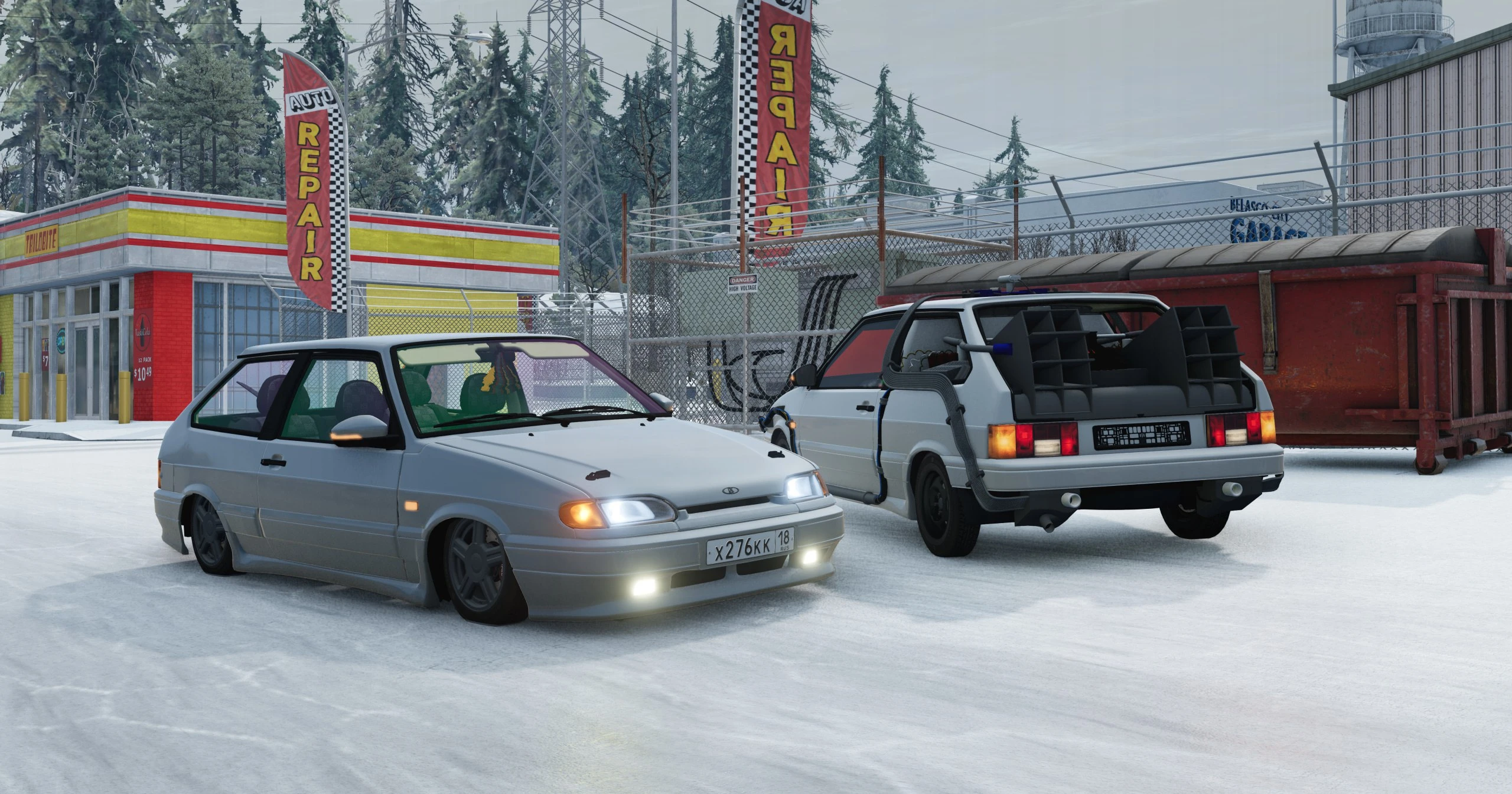 BeamNG.drive "VAZ 2113 Time Machine" [1.0]