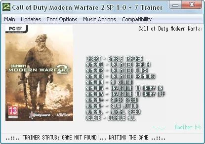 Call of Duty: Modern Warfare 2: Трейнер (+7) [1.0] {SC Engine}