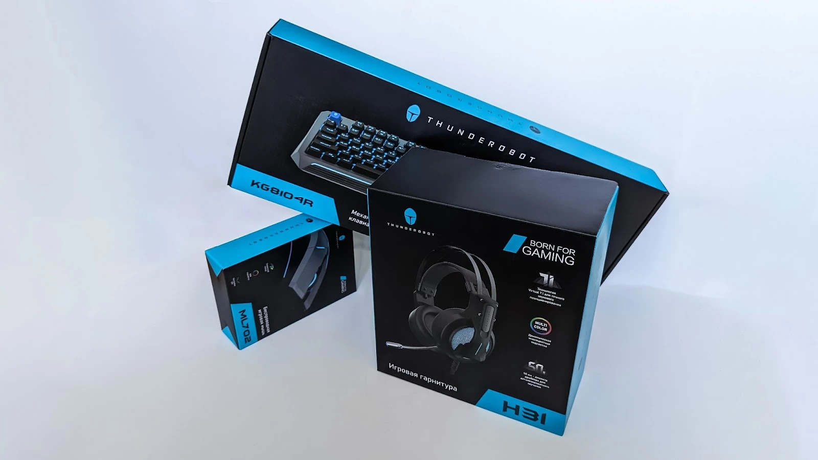 Периферия от Thunderobot: обзор мышки ML702, клавиатуры KG8104R и гарнитуры H31