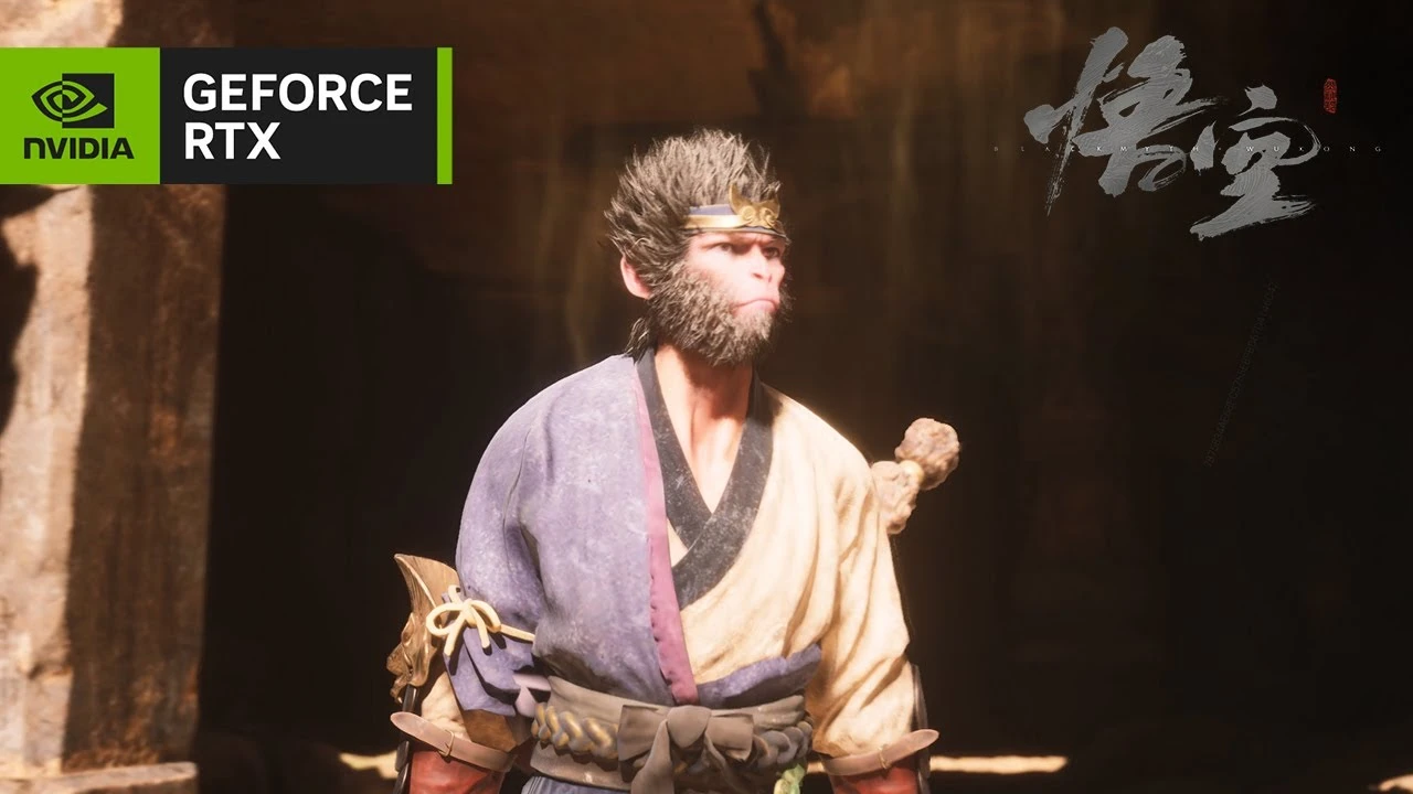 Nvidia опубликовала новый геймплейный ролик ролевого экшена Black Myth: Wukong