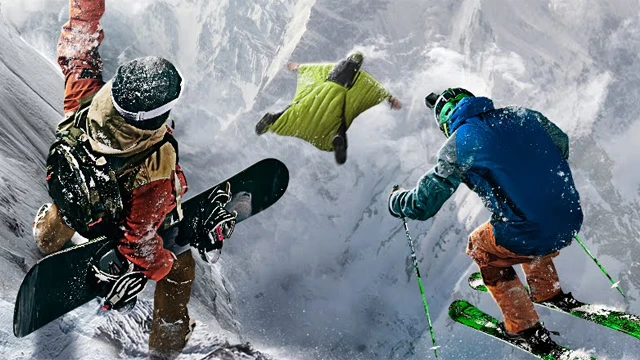 Ubisoft анонсировала соревновательную спортивную игру Steep в открытом мире