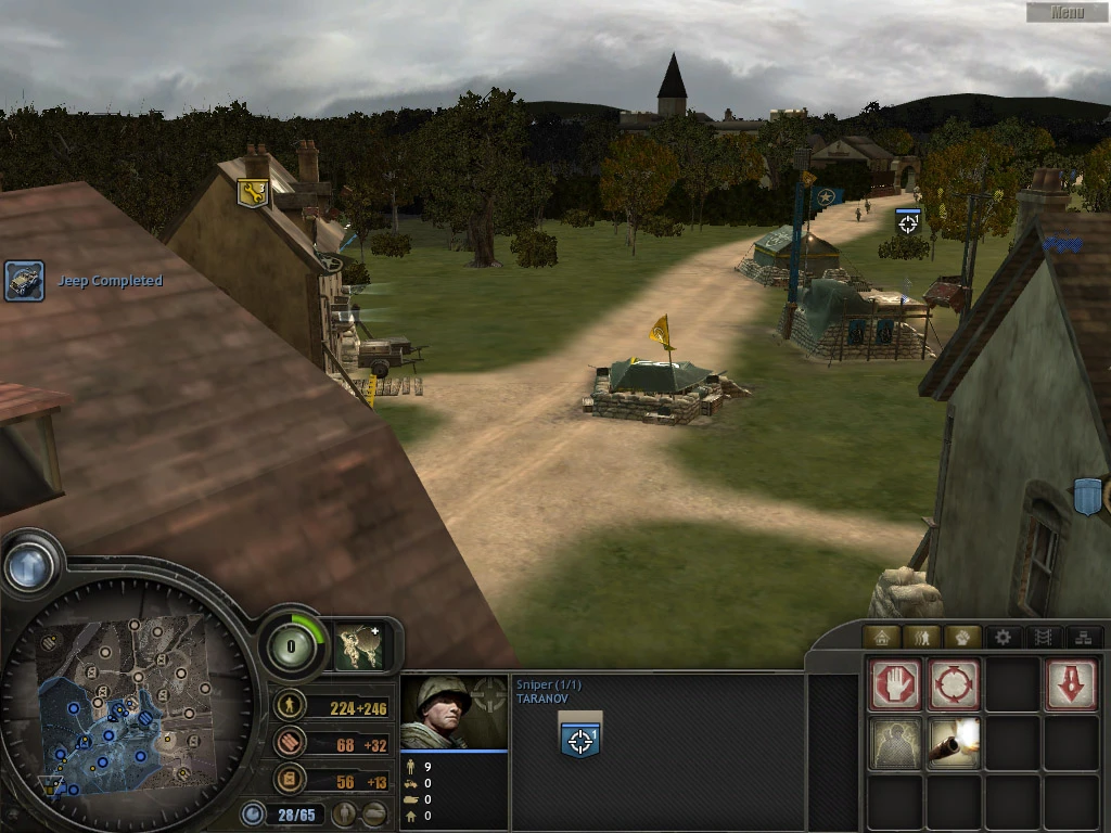 Company of Heroes: Opposing Fronts "Карта - Supply Lines v2"