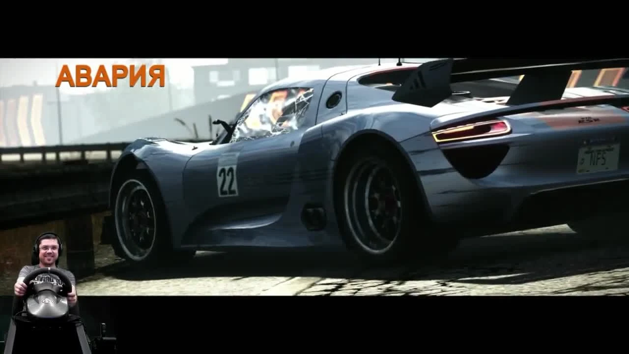МЕГА ЭПИК ФИНАЛ НА MAZDA RX-7 Need for Speed: The Run на руле Fanatec Porsche GT2