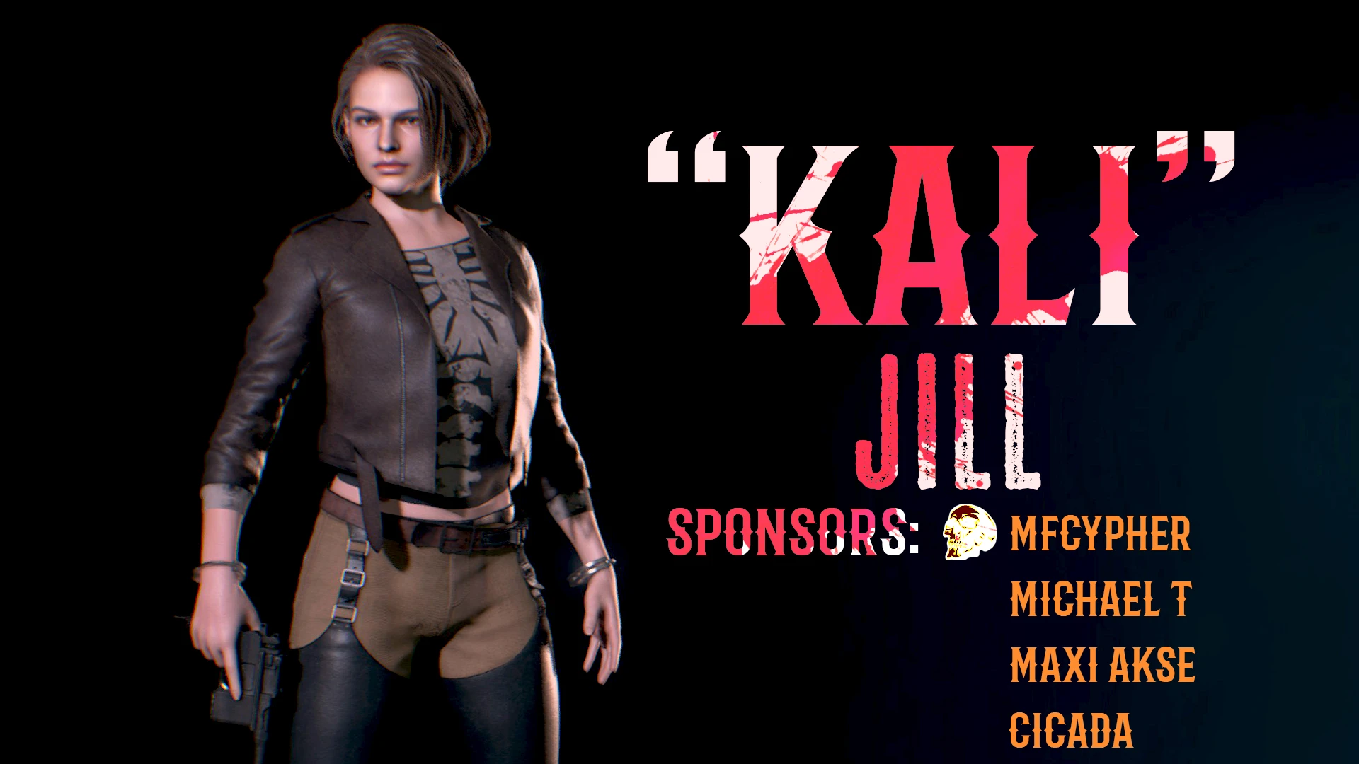 Resident Evil 3 "Джилл - КАЛИ" [v1.0]