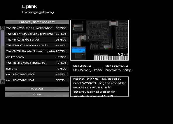 Uplink: Шлюз "NG-4"