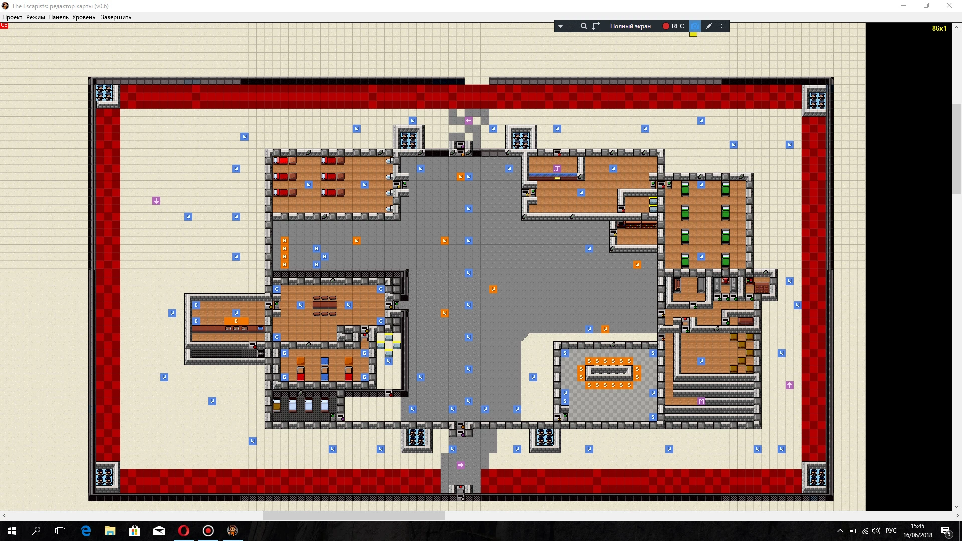 The Escapists "карта Военый комплекс"