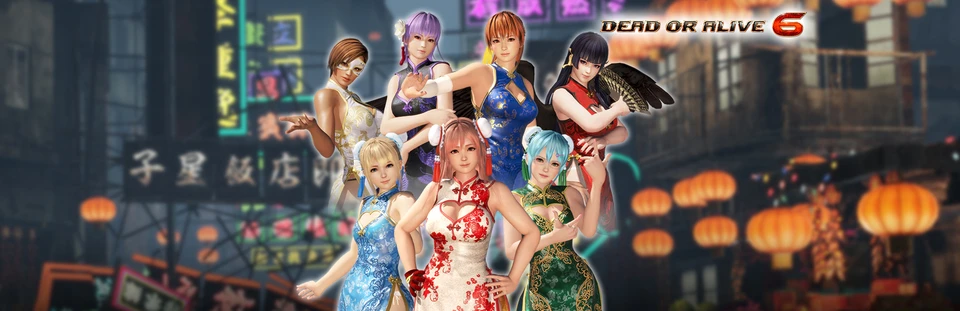 Состоялся релиз DLC "Очаровательные мандаринские платья" для Dead or Alive 6