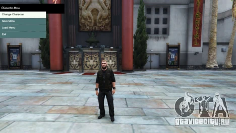 Grand Theft Auto 5 "Меню персонажа"