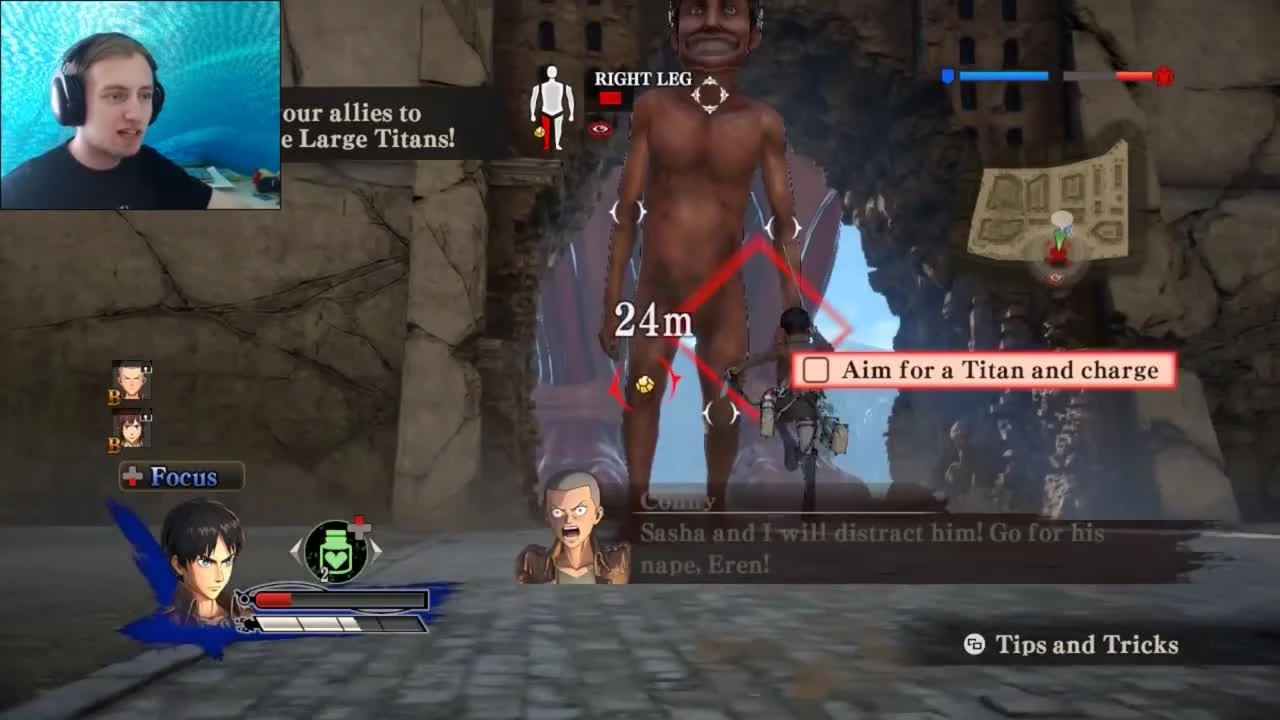 Атака Титанов на ПК - Прохождение на русском ч1