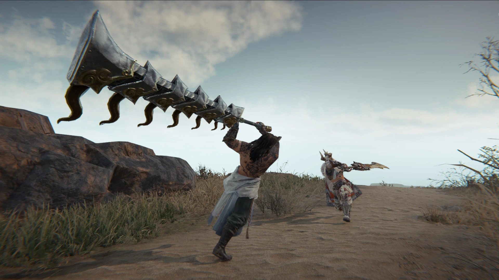 Количество одновременных пользователей открытой беты Naraka: Bladepoint в Steam выше 120000