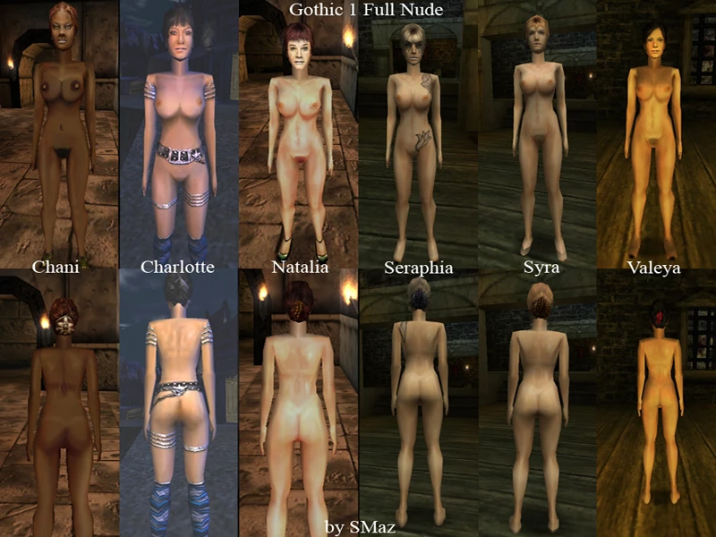 Gothic "Nude patch для Gothic v1.08k"