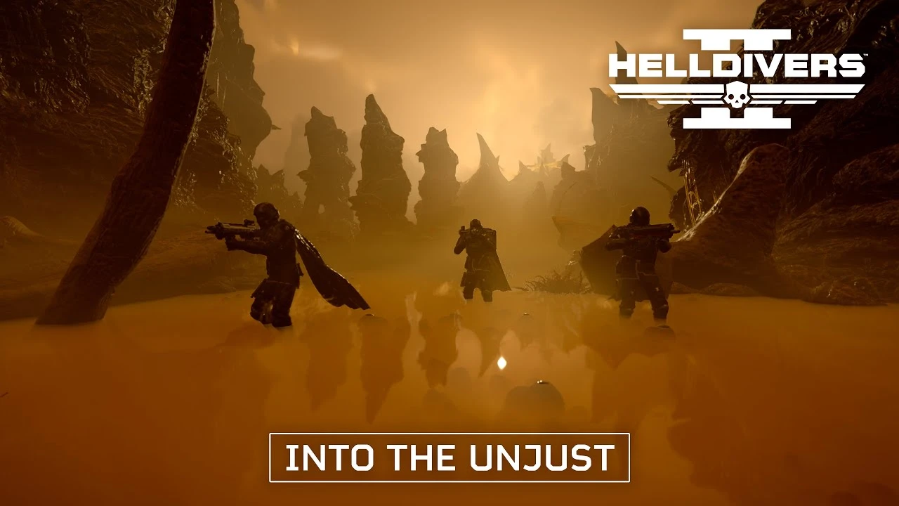 Helldivers 2 погружается во мрак: обновление Into The Unjust добавило новые миры, врагов и пещеры
