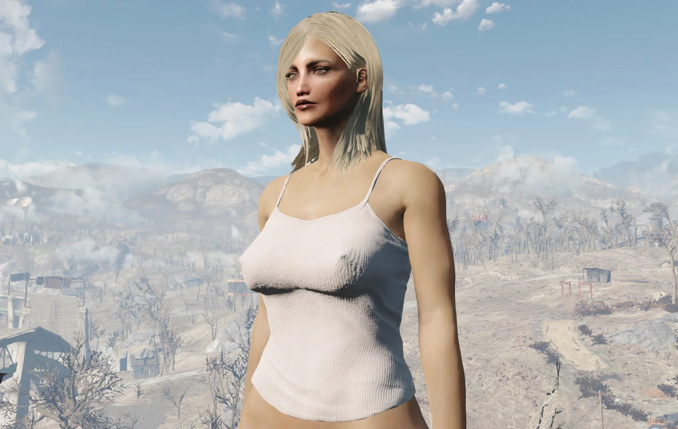 Fallout 4 "Более длинные причёски"