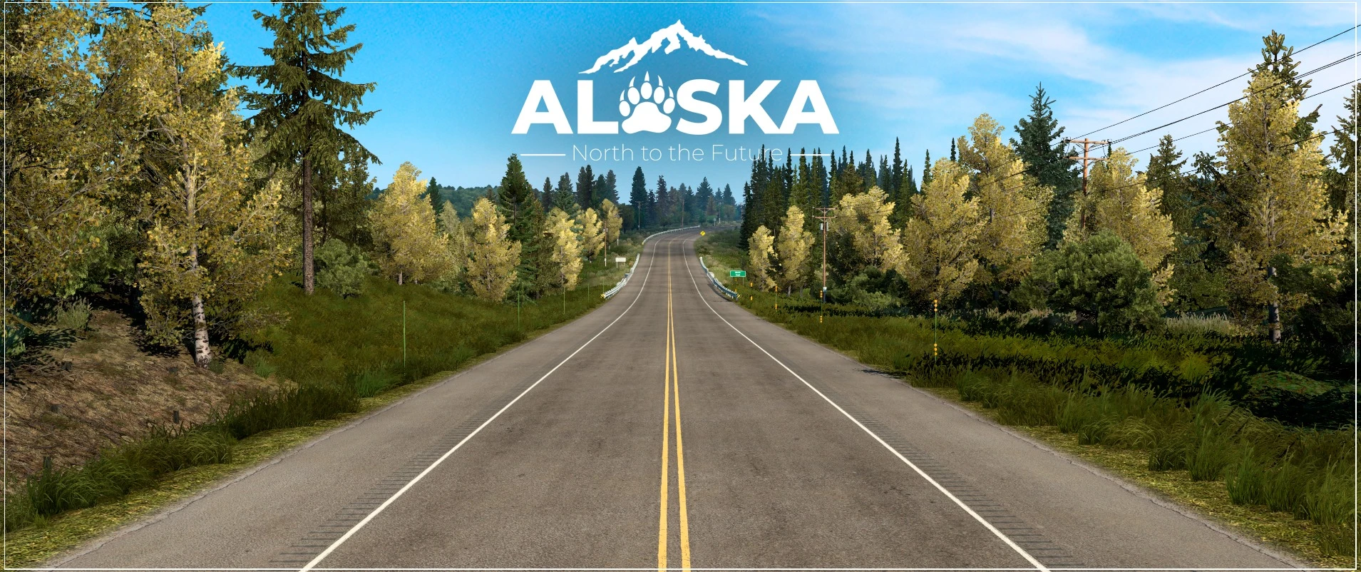 American Truck Simulator "Карта Аляска" [1.46.1]