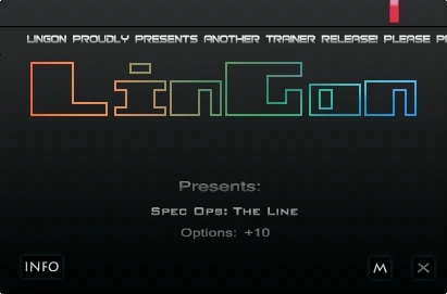 Spec Ops - The Line: Трейнер/Trainer (+10) [1.2] {LinGon}