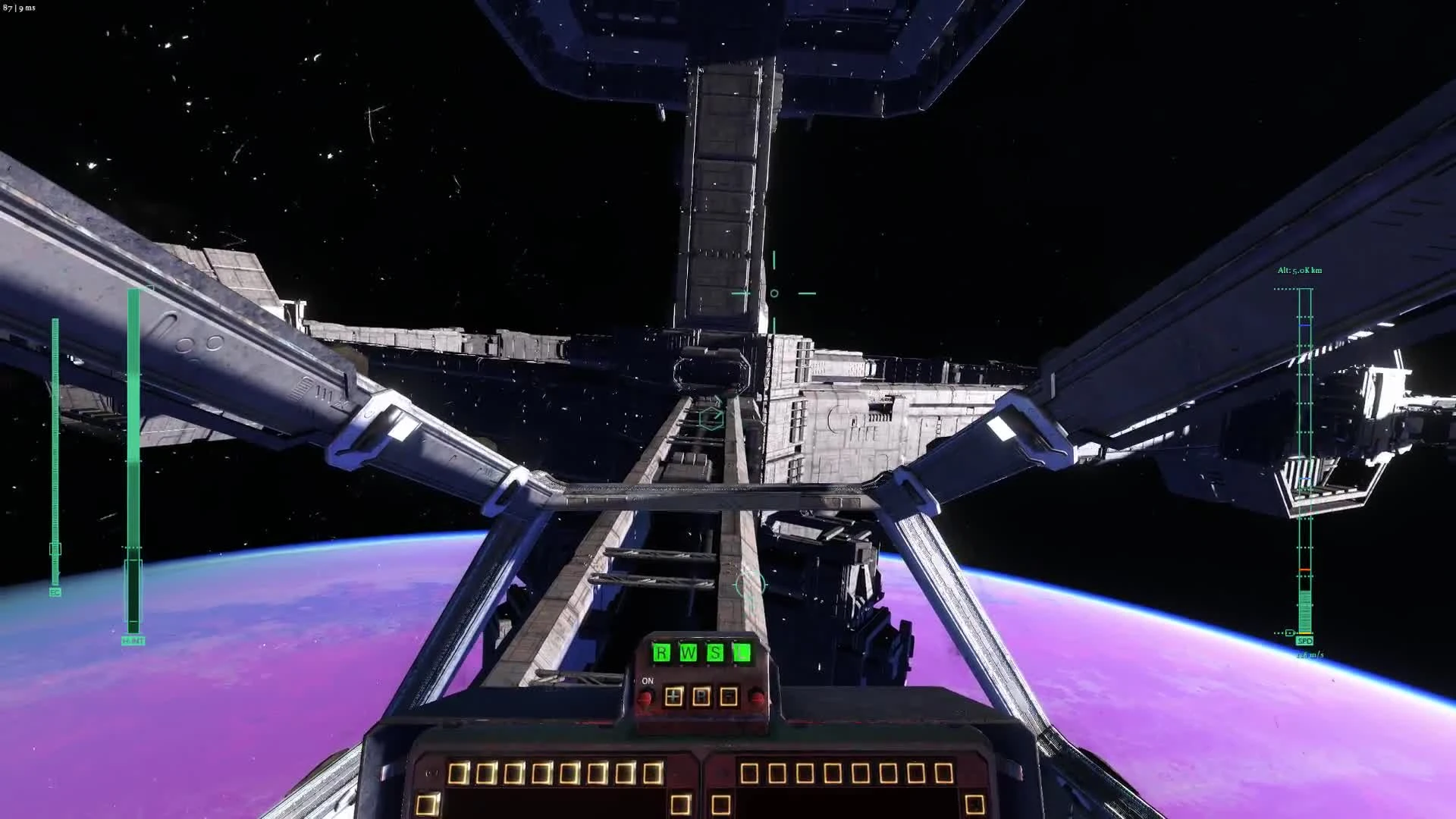 Космические станции в космосиме Infinity: Battlescape