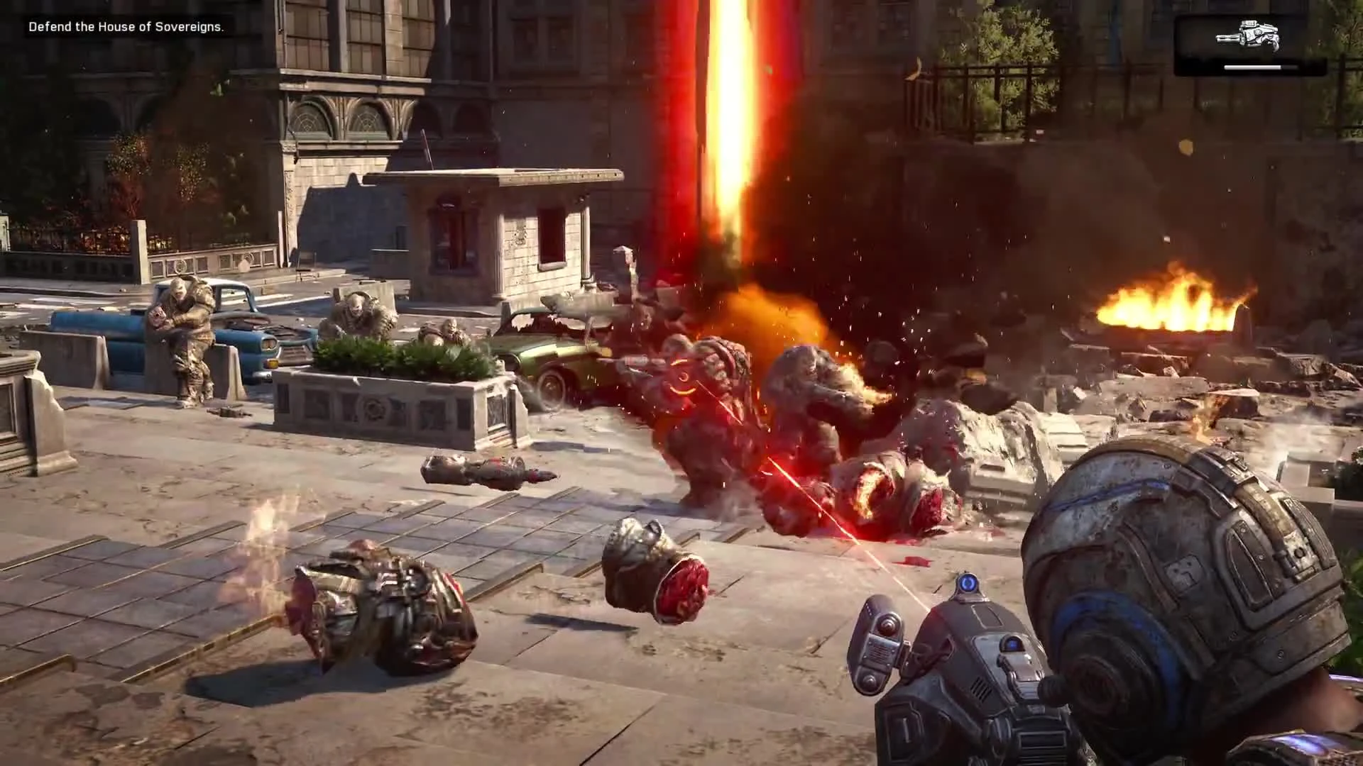 Gears of War 4 - Xbox One X Enhanced - Первый взгляд