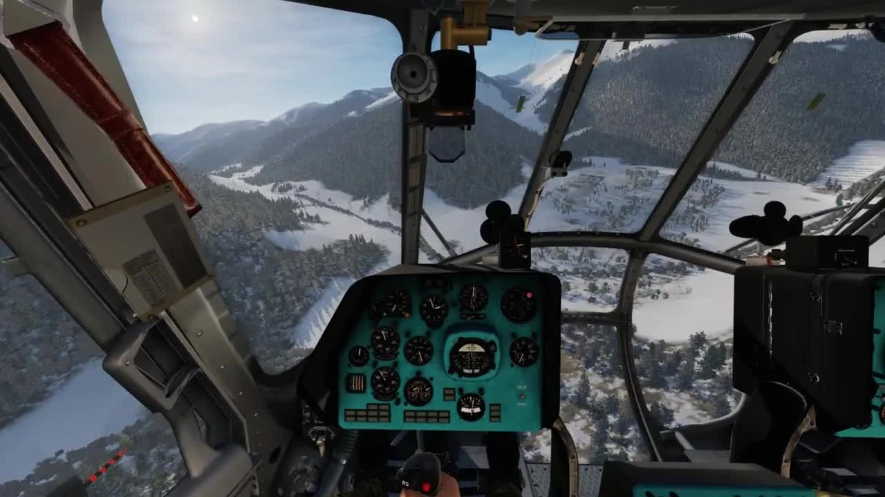 DCS World - 4 времени года на новой карте Кавказа в версии 2.5