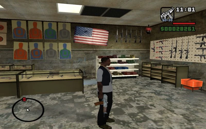 Grand Theft Auto: San Andreas "АК-47u"