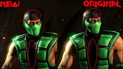 Mortal Kombat X "human reptile mk3"