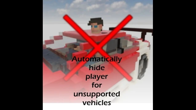 Teardown "Автоскрытие игрока для несовместимых транспортных средств"