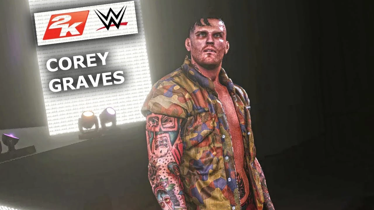 WWE 2K18 "COREY GRAVES WWE 2K15 Port MOD"