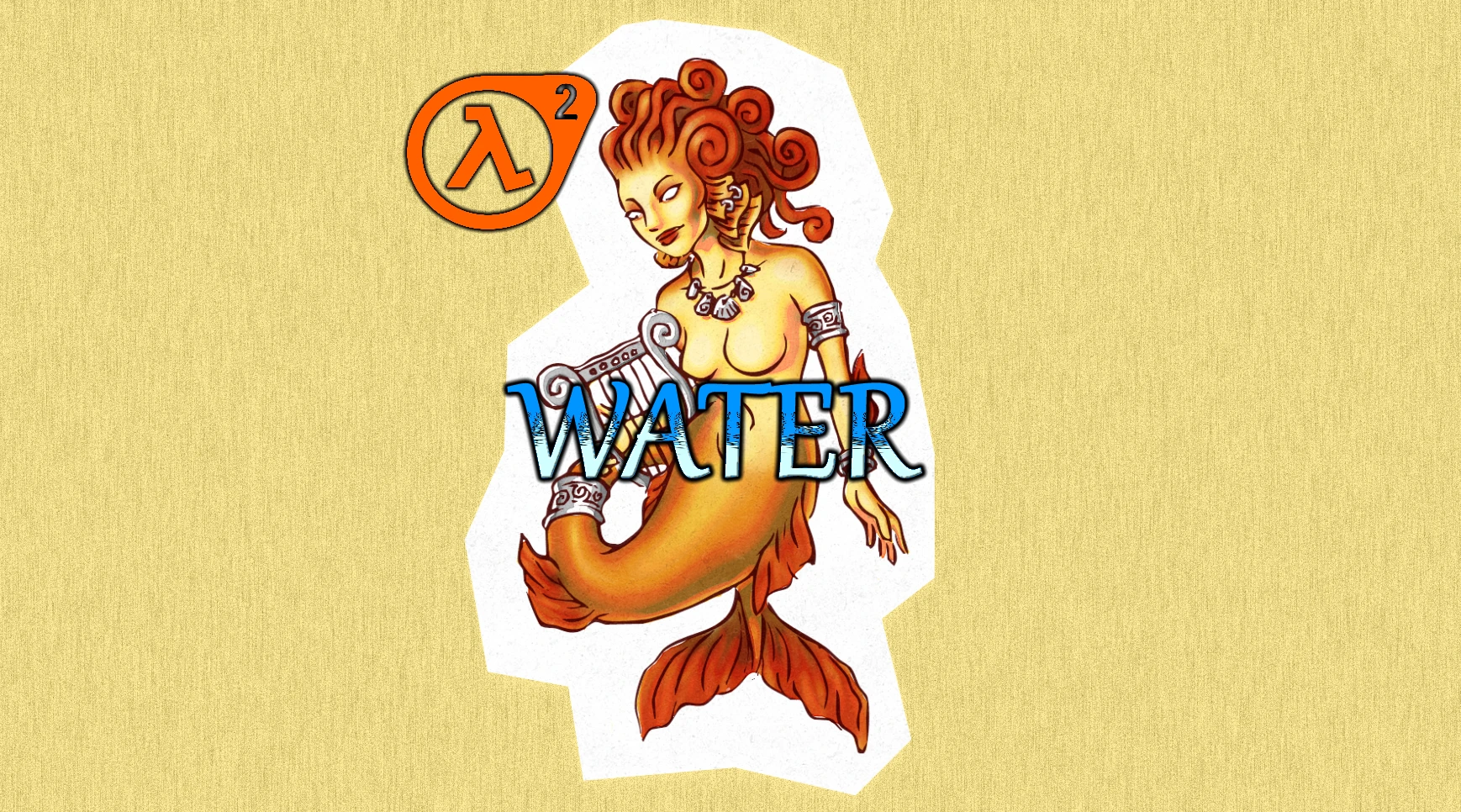 Необычный мод превращающий Half-Life 2 в игру про приключения русалки!