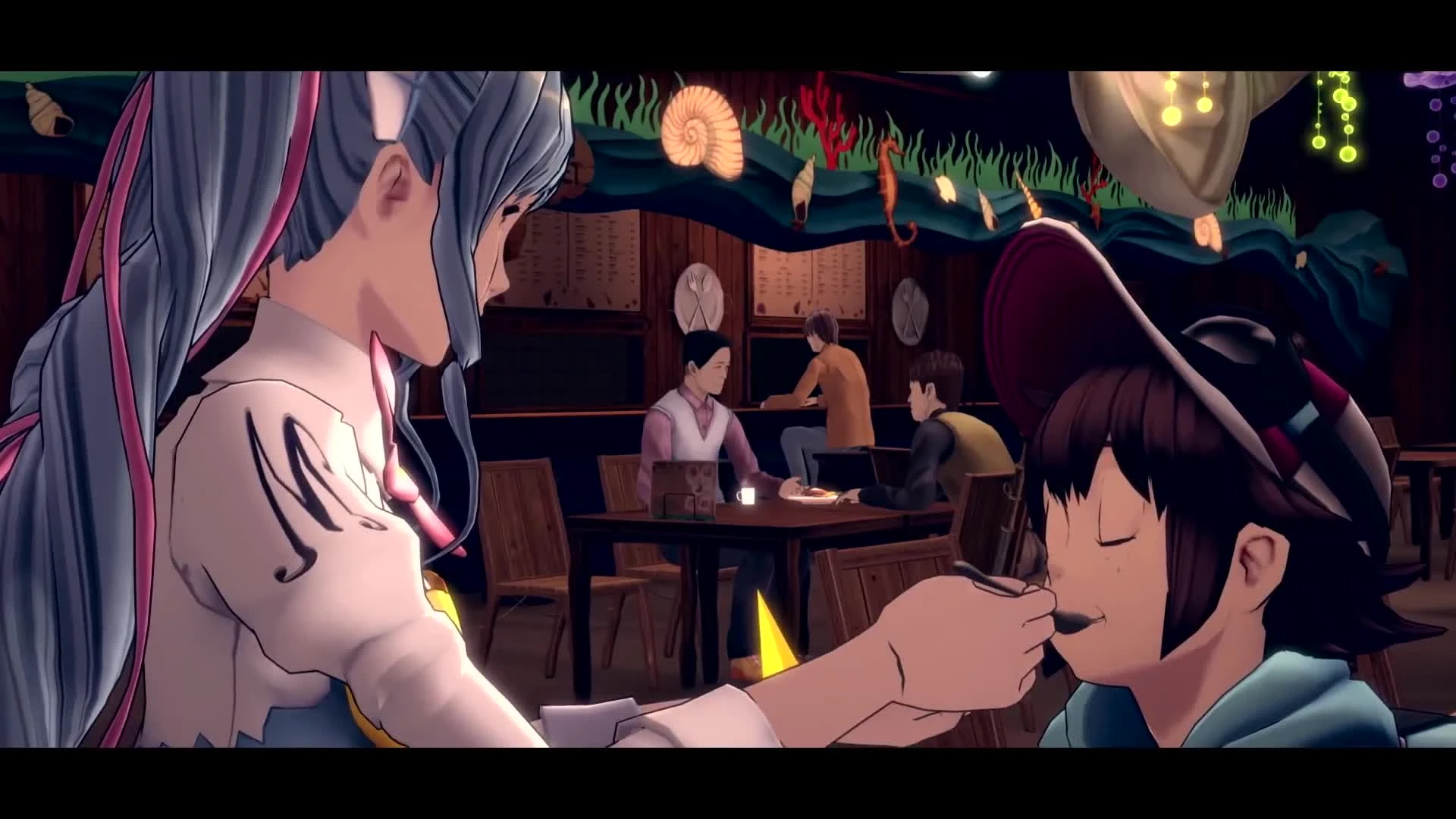 AI: The Somnium Files - Давайте играть! Детектив Теса!