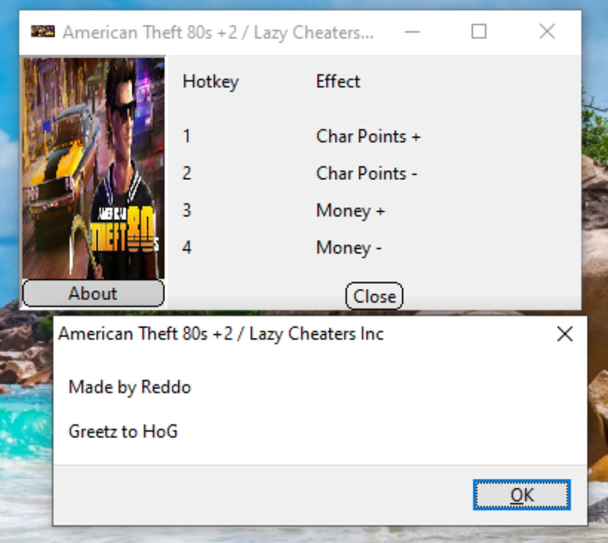 American Theft 80s "Трейнер +4" [2019.4.31.23231] {Reddo}