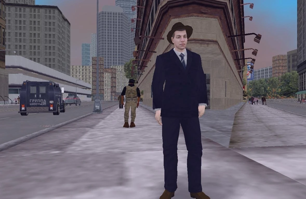 Grand Theft Auto 3 "Горожанин из Saboteur"