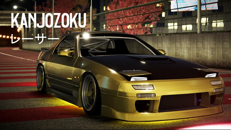 Игру про уличные гонки - Kanjozoku Game можно купить за 39 рублей