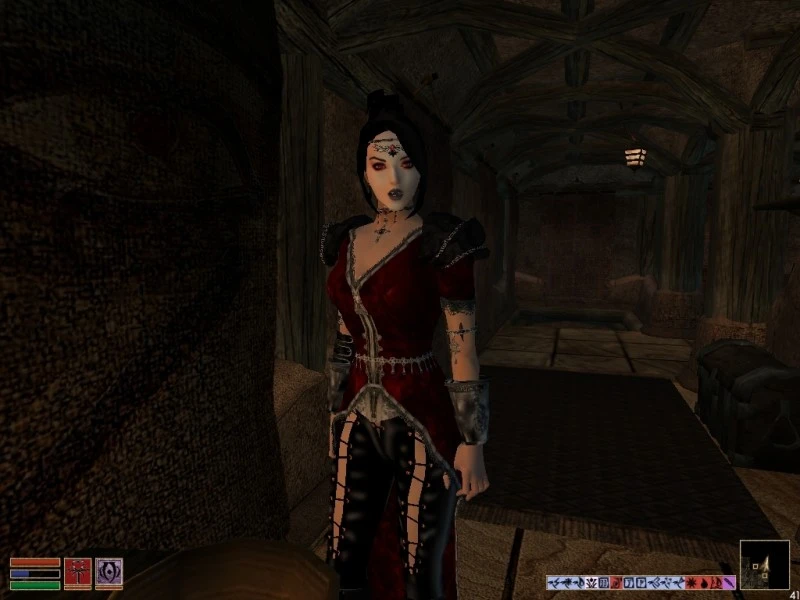 Morrowind "Женский костюм Вампира"