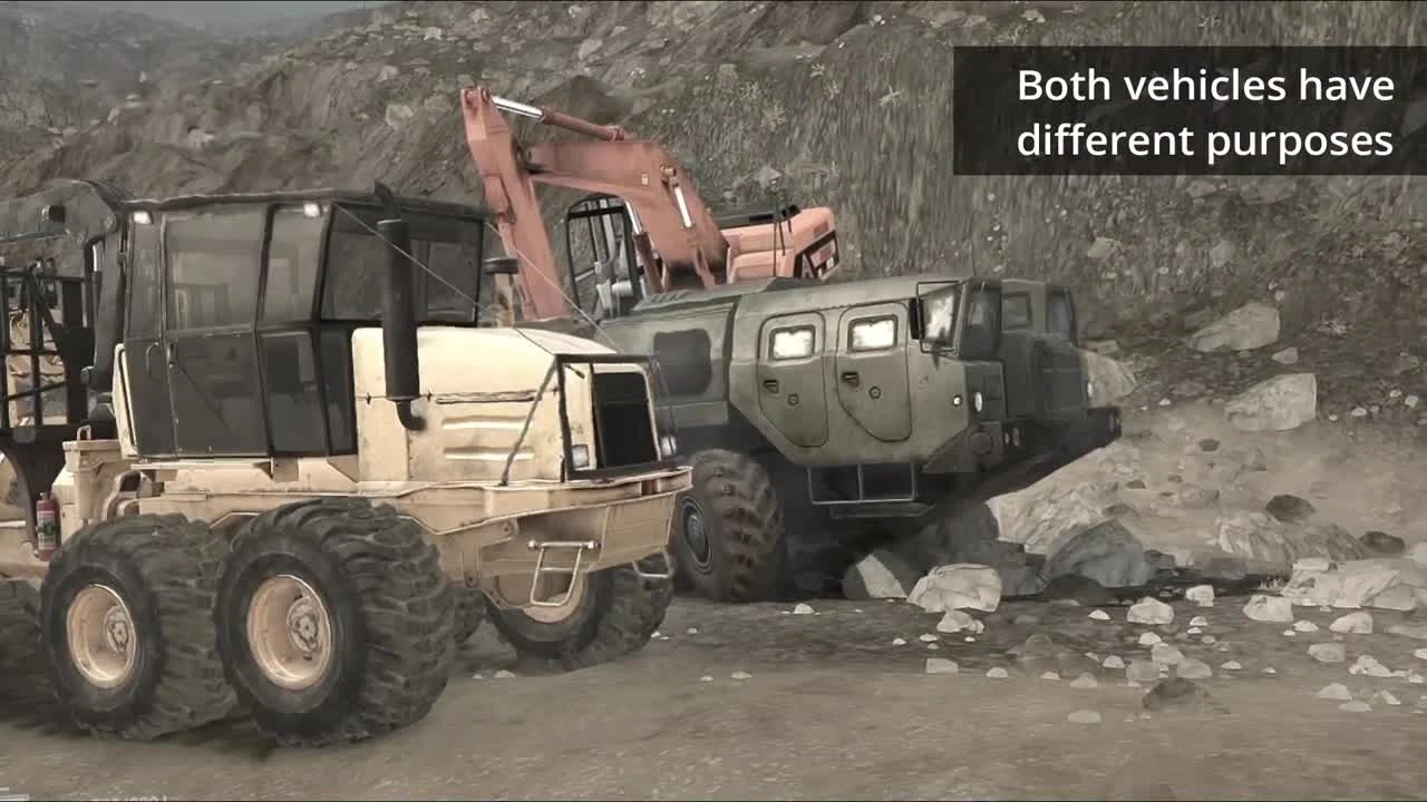 Spintires: MudRunner - E-7310 vs K-9000