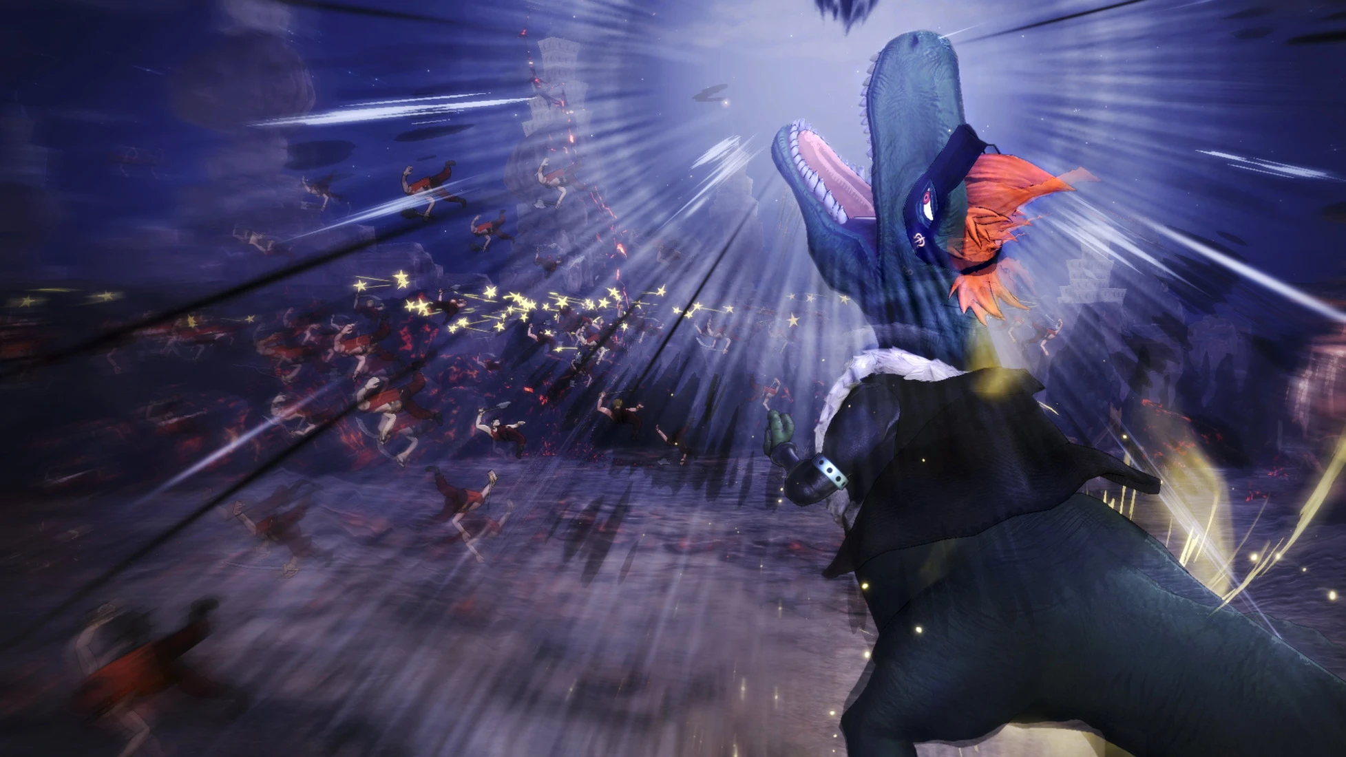 Скриншоты с X Дрейком из One Piece: Pirate Warriors 4