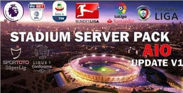 PES 2019 "Update Stadium Server AIO v1 For PTE 3.1"